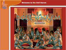 Tablet Screenshot of dollharem.com